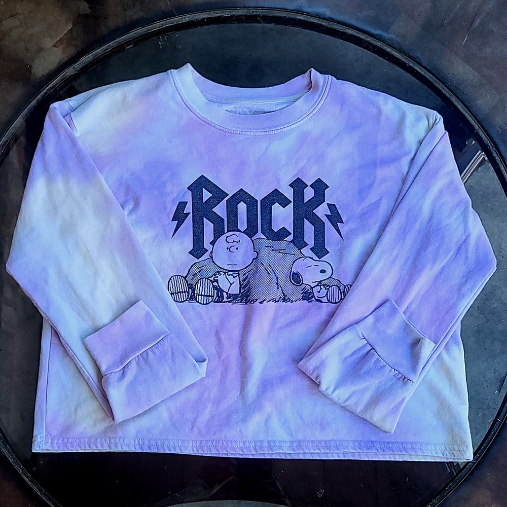 PEANUTS Cropped Sweatshirt